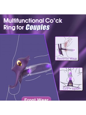 3 in 1 Penis Ring Vibrator G-Spot Clitoral Stimulator for Couples 3 in 1 Penis Ring Vibrator G-Spot Clitoral Stimulator for Couples