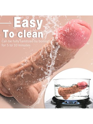 10 Inch Silicone Huge Penis for Vaginal G-spot Masturbation 10 Inch Silicone Huge Penis for Vaginal G-spot Masturbation