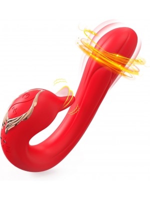 Clitoris Licking G-Spot Vibrator for Women and Couples